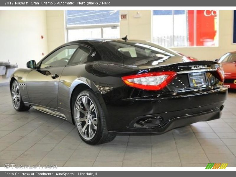 Nero (Black) / Nero 2012 Maserati GranTurismo S Automatic