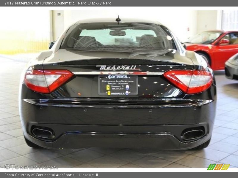 Nero (Black) / Nero 2012 Maserati GranTurismo S Automatic