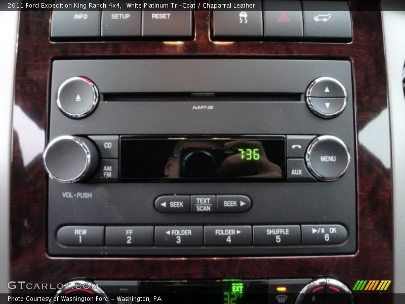 Controls of 2011 Expedition King Ranch 4x4