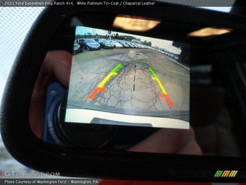 White Platinum Tri-Coat / Chaparral Leather 2011 Ford Expedition King Ranch 4x4