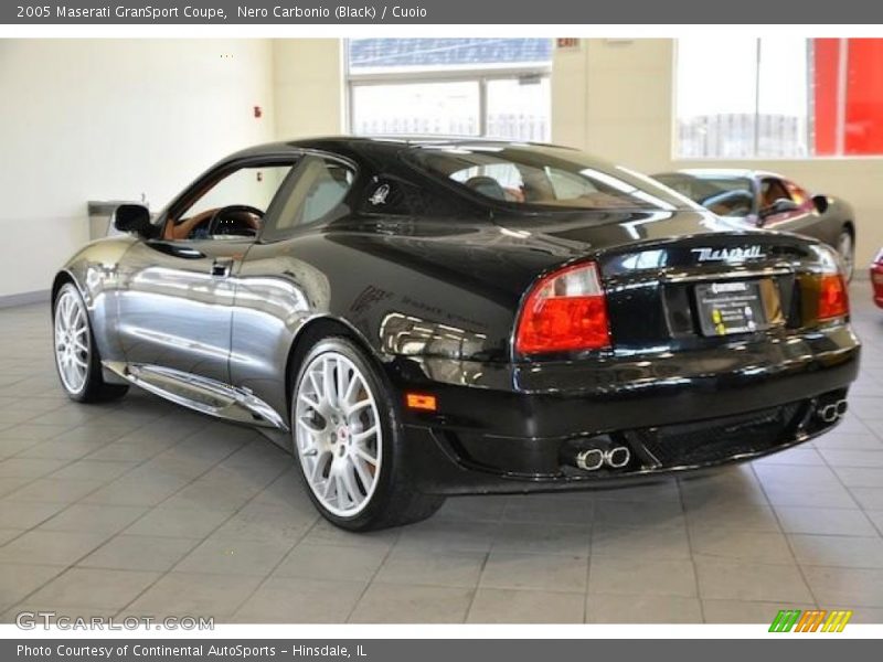 Nero Carbonio (Black) / Cuoio 2005 Maserati GranSport Coupe
