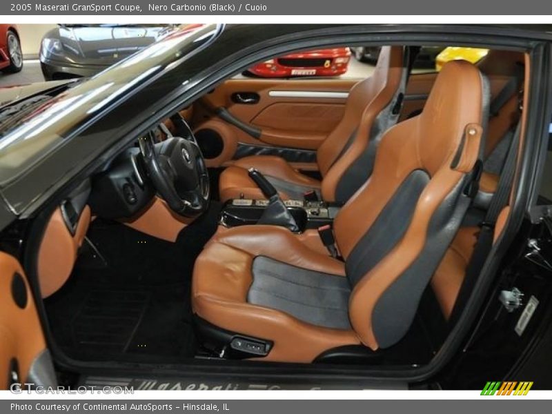  2005 GranSport Coupe Cuoio Interior