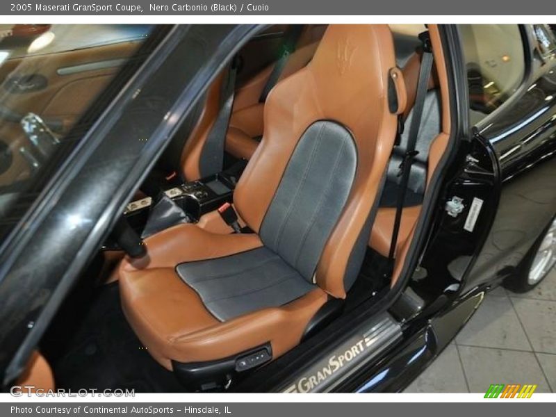 Front Seat of 2005 GranSport Coupe