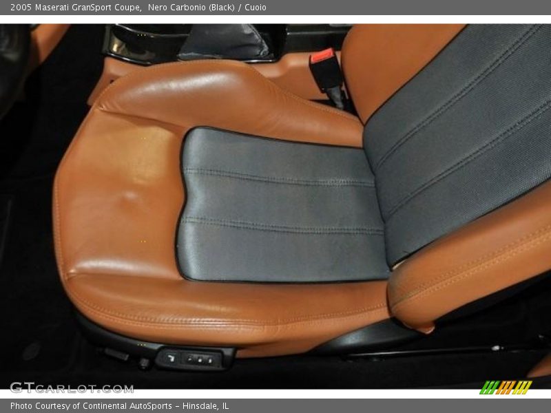 Nero Carbonio (Black) / Cuoio 2005 Maserati GranSport Coupe