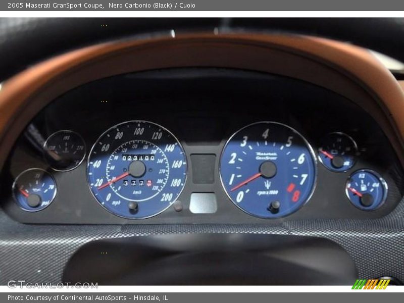  2005 GranSport Coupe Coupe Gauges