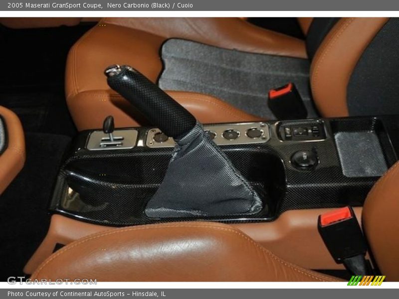 Controls of 2005 GranSport Coupe