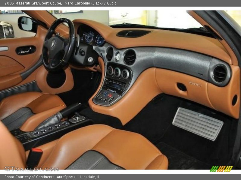 Dashboard of 2005 GranSport Coupe
