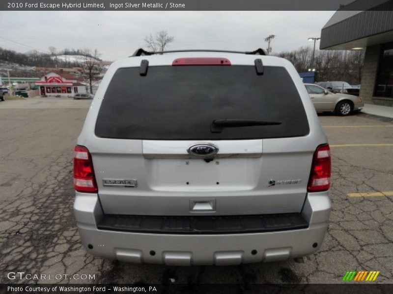 Ingot Silver Metallic / Stone 2010 Ford Escape Hybrid Limited