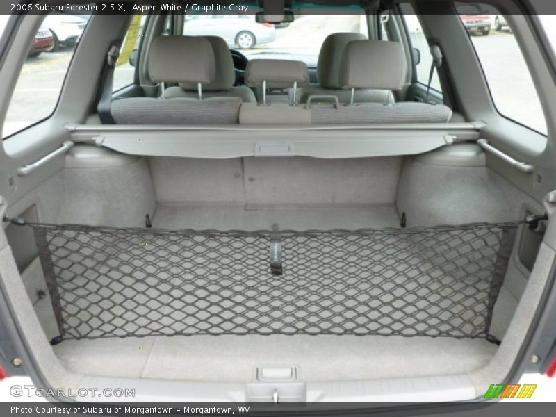 Aspen White / Graphite Gray 2006 Subaru Forester 2.5 X