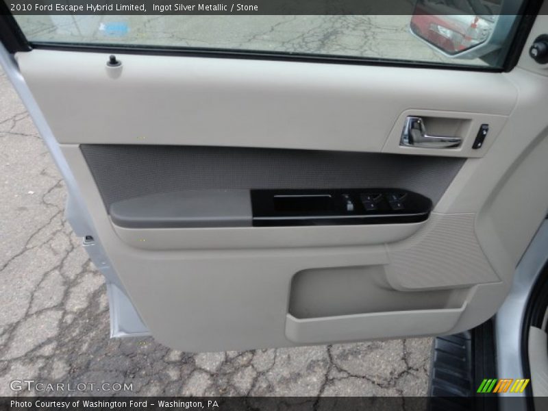 Ingot Silver Metallic / Stone 2010 Ford Escape Hybrid Limited