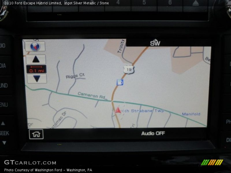 Ingot Silver Metallic / Stone 2010 Ford Escape Hybrid Limited