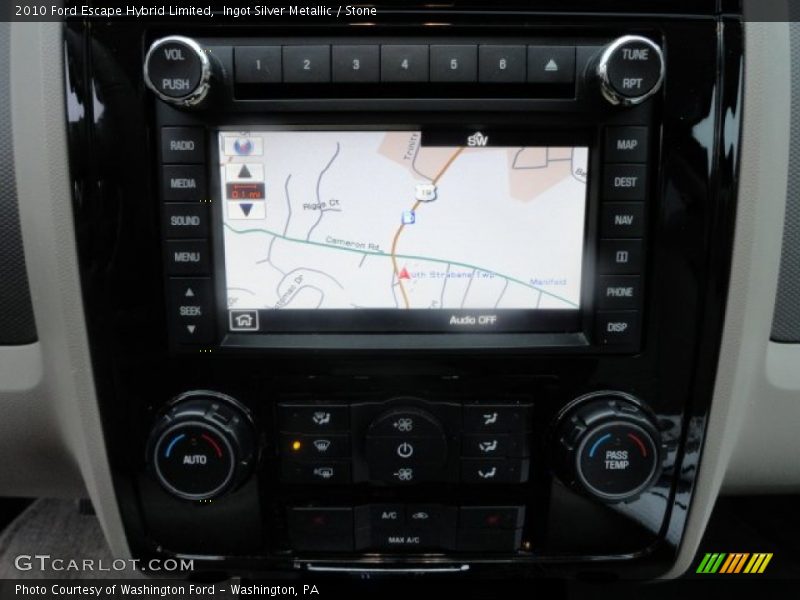 Ingot Silver Metallic / Stone 2010 Ford Escape Hybrid Limited