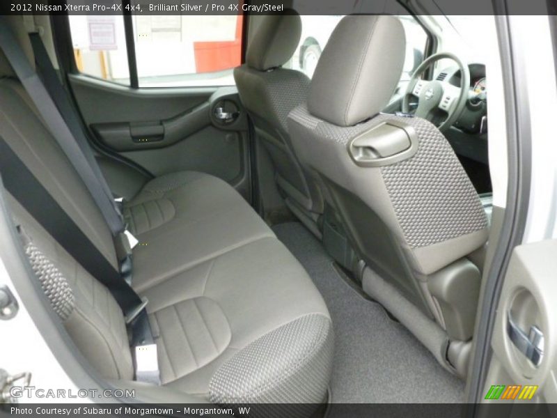 Rear Seat of 2012 Xterra Pro-4X 4x4