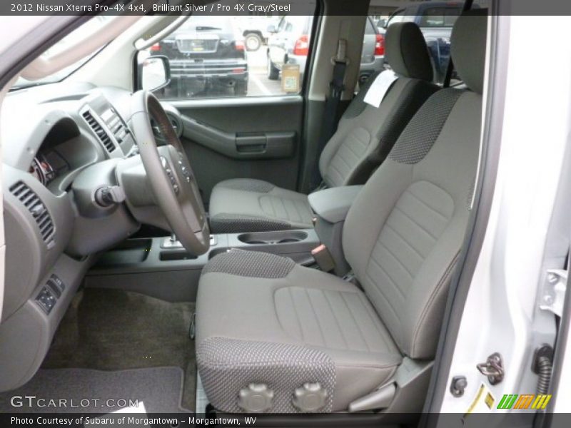  2012 Xterra Pro-4X 4x4 Pro 4X Gray/Steel Interior