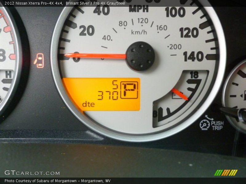 Brilliant Silver / Pro 4X Gray/Steel 2012 Nissan Xterra Pro-4X 4x4