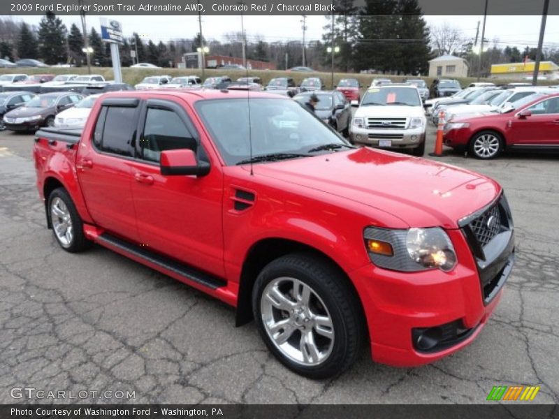Front 3/4 View of 2009 Explorer Sport Trac Adrenaline AWD