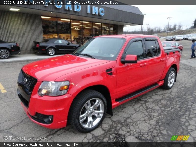 Front 3/4 View of 2009 Explorer Sport Trac Adrenaline AWD