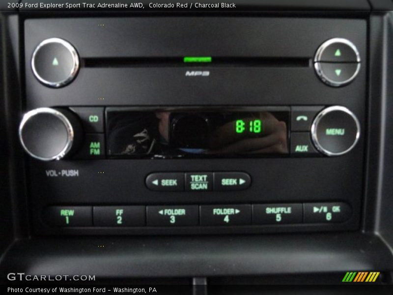 Audio System of 2009 Explorer Sport Trac Adrenaline AWD