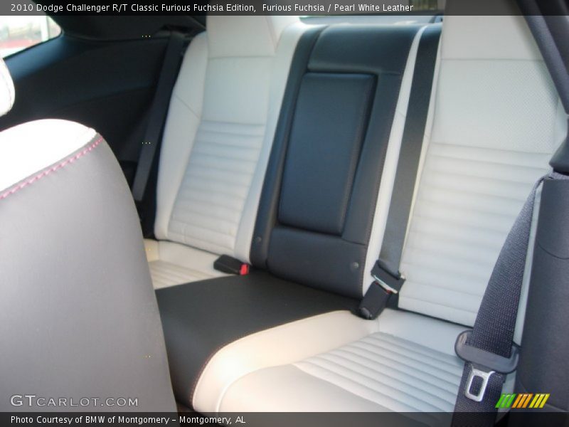 Furious Fuchsia / Pearl White Leather 2010 Dodge Challenger R/T Classic Furious Fuchsia Edition