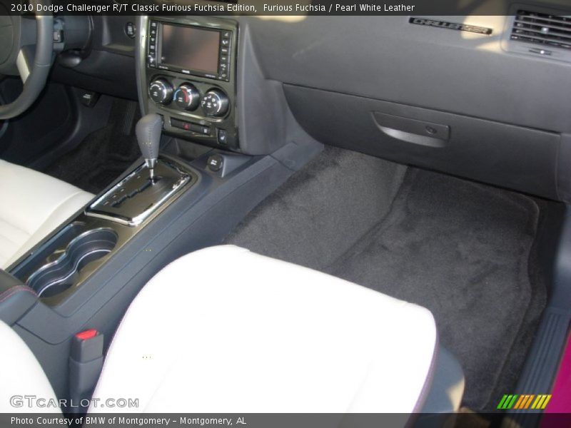 Furious Fuchsia / Pearl White Leather 2010 Dodge Challenger R/T Classic Furious Fuchsia Edition