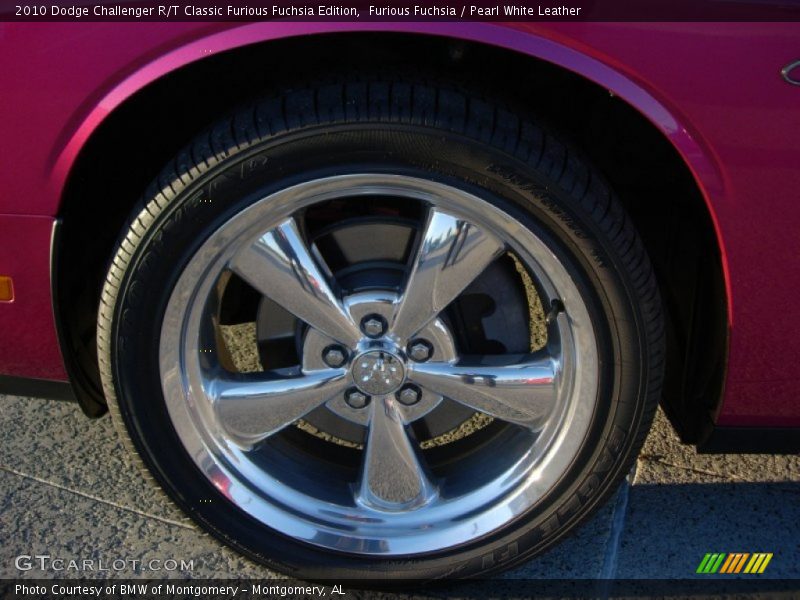  2010 Challenger R/T Classic Furious Fuchsia Edition Wheel