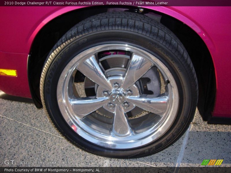  2010 Challenger R/T Classic Furious Fuchsia Edition Wheel