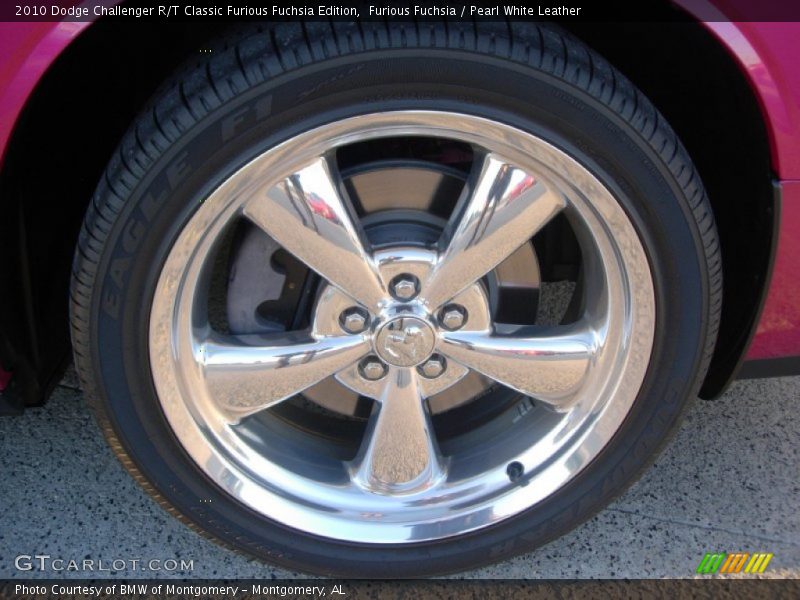 Furious Fuchsia / Pearl White Leather 2010 Dodge Challenger R/T Classic Furious Fuchsia Edition