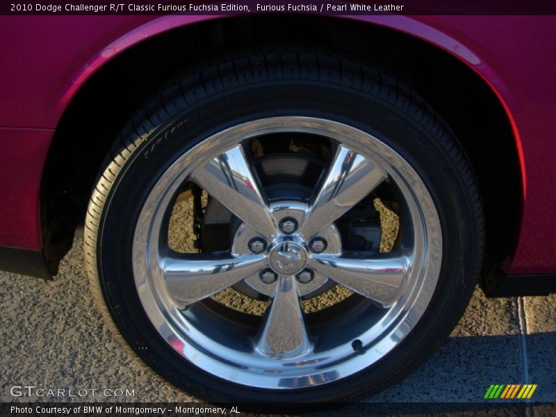 Furious Fuchsia / Pearl White Leather 2010 Dodge Challenger R/T Classic Furious Fuchsia Edition