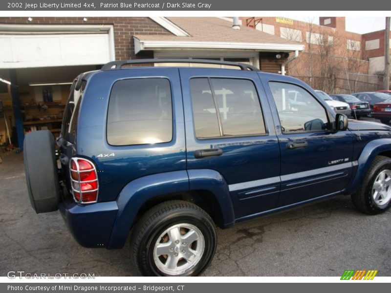 Patriot Blue Pearlcoat / Dark Slate Gray 2002 Jeep Liberty Limited 4x4