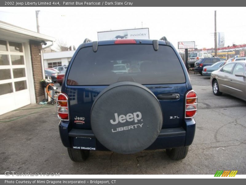 Patriot Blue Pearlcoat / Dark Slate Gray 2002 Jeep Liberty Limited 4x4
