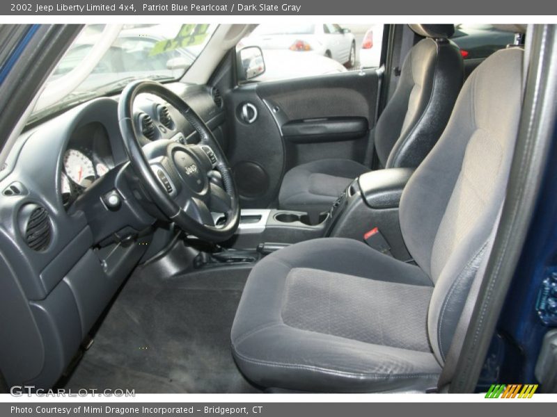 Patriot Blue Pearlcoat / Dark Slate Gray 2002 Jeep Liberty Limited 4x4