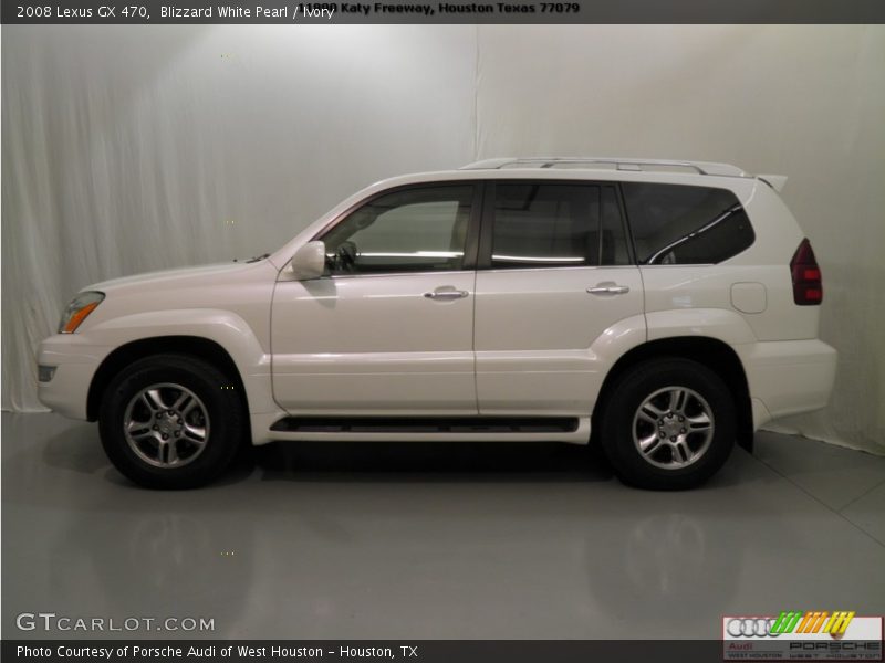 Blizzard White Pearl / Ivory 2008 Lexus GX 470