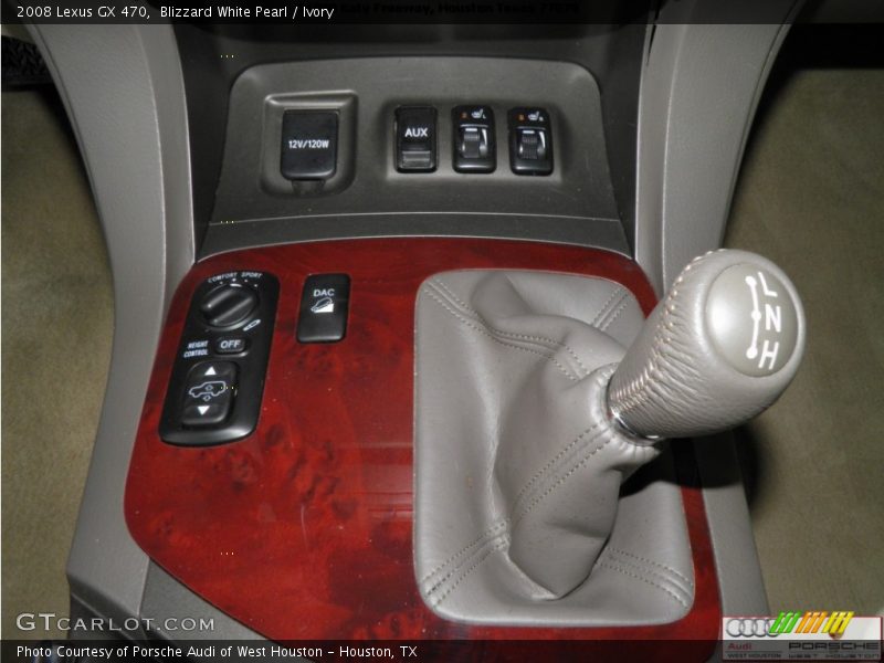 Blizzard White Pearl / Ivory 2008 Lexus GX 470