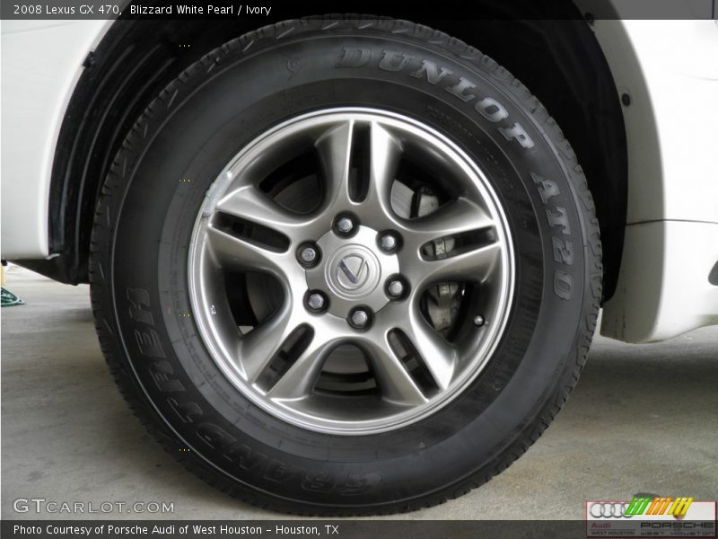 Blizzard White Pearl / Ivory 2008 Lexus GX 470