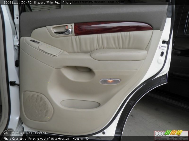 Blizzard White Pearl / Ivory 2008 Lexus GX 470