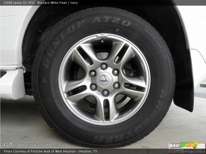 Blizzard White Pearl / Ivory 2008 Lexus GX 470
