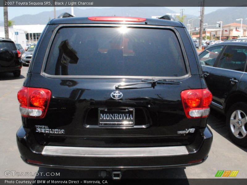Black / Light Charcoal 2007 Toyota Sequoia SR5