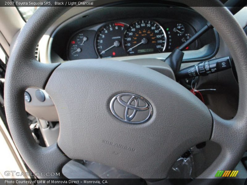 Black / Light Charcoal 2007 Toyota Sequoia SR5