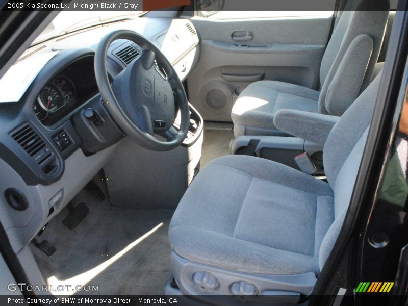 Midnight Black / Gray 2005 Kia Sedona LX