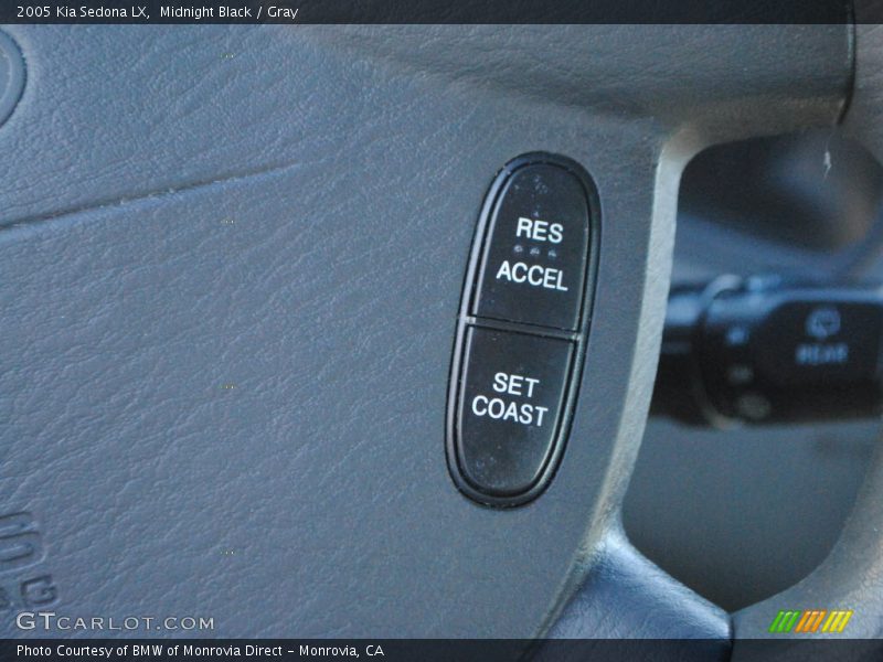 Midnight Black / Gray 2005 Kia Sedona LX
