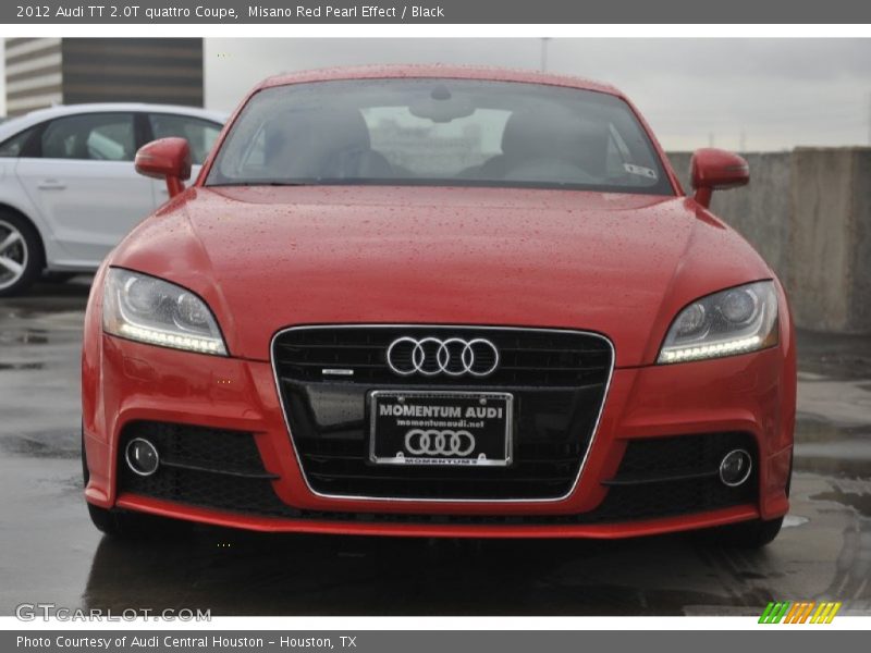 Misano Red Pearl Effect / Black 2012 Audi TT 2.0T quattro Coupe