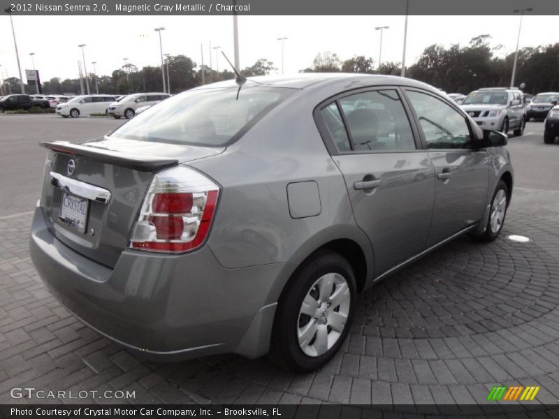 Magnetic Gray Metallic / Charcoal 2012 Nissan Sentra 2.0