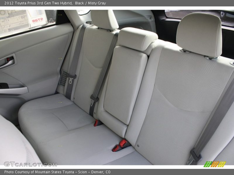 Black / Misty Gray 2012 Toyota Prius 3rd Gen Two Hybrid