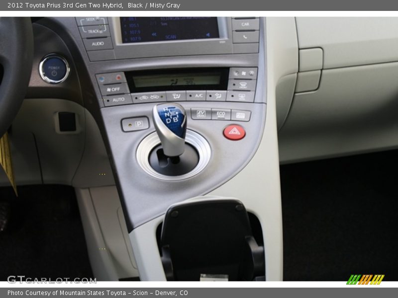 Black / Misty Gray 2012 Toyota Prius 3rd Gen Two Hybrid