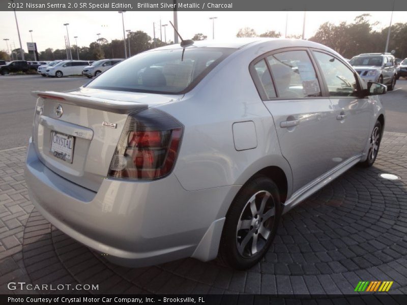 Brilliant Silver Metallic / Charcoal 2012 Nissan Sentra 2.0 SR Special Edition