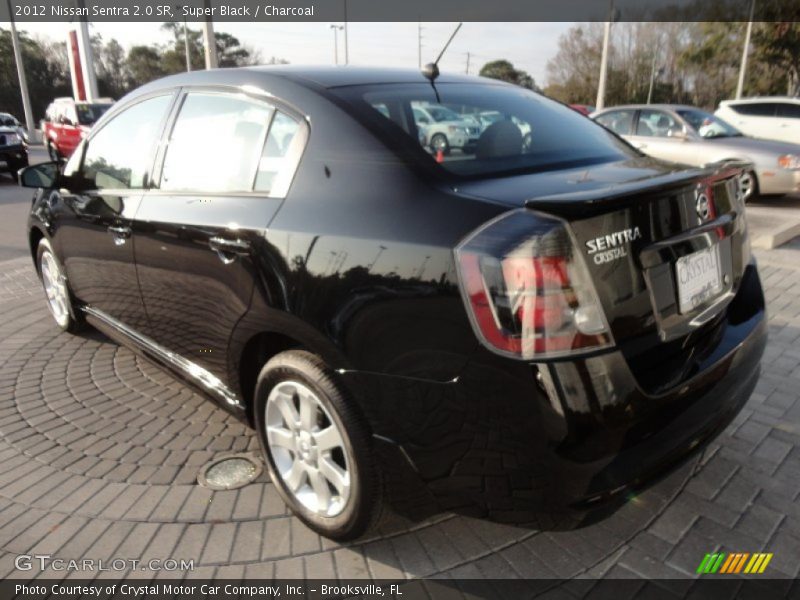 Super Black / Charcoal 2012 Nissan Sentra 2.0 SR