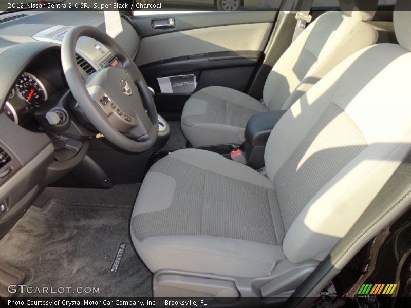 Super Black / Charcoal 2012 Nissan Sentra 2.0 SR