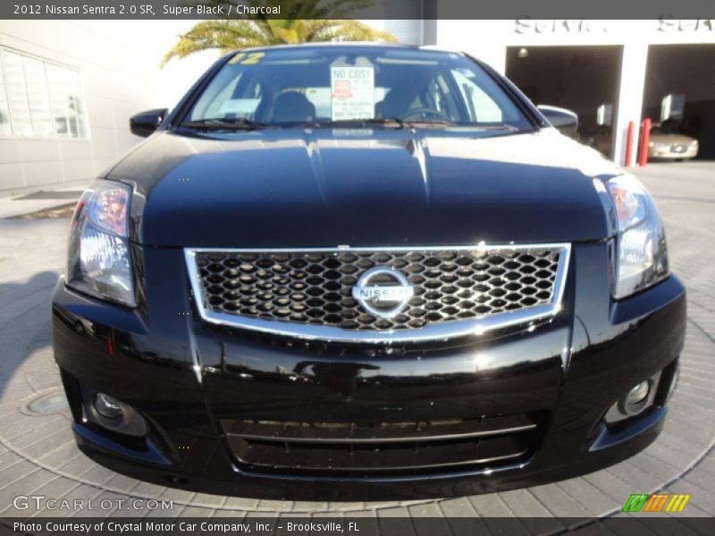 Super Black / Charcoal 2012 Nissan Sentra 2.0 SR
