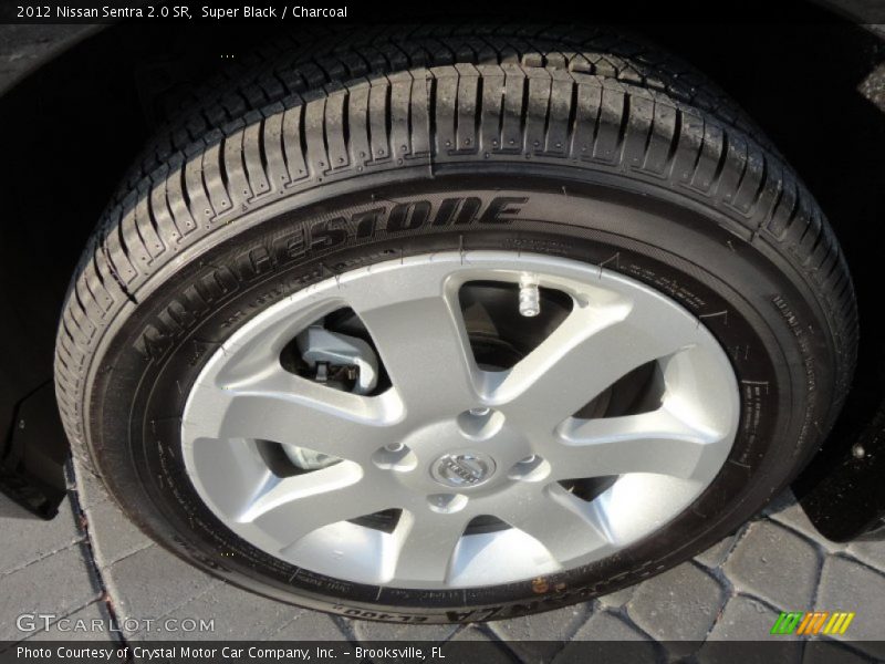 Super Black / Charcoal 2012 Nissan Sentra 2.0 SR