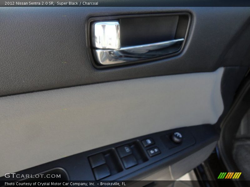 Super Black / Charcoal 2012 Nissan Sentra 2.0 SR